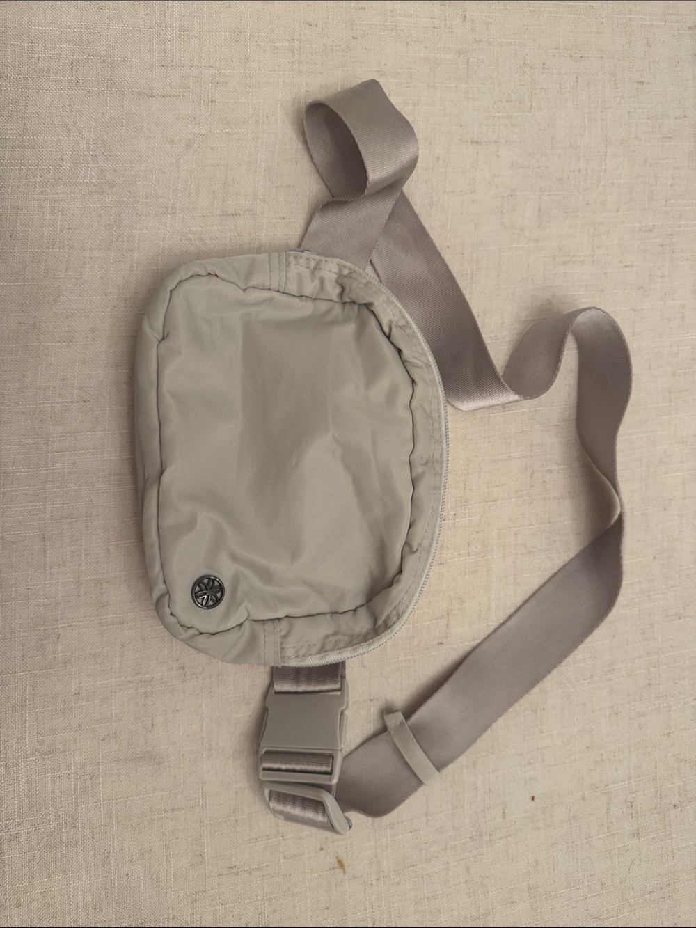 GAIAM Gray Nylon Travel Pouch/Sling bag/Fanny pack